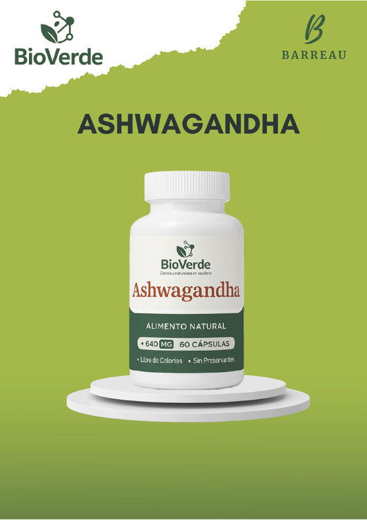 Ashwagandha BioVerde 60 cáp.