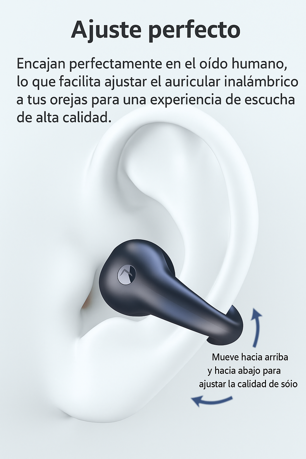 Auriculares Inalámbricos Oreja Bluetooth